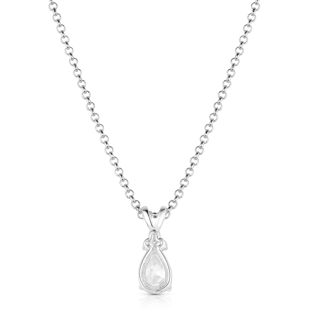 Bitterroot Teardrop Necklace