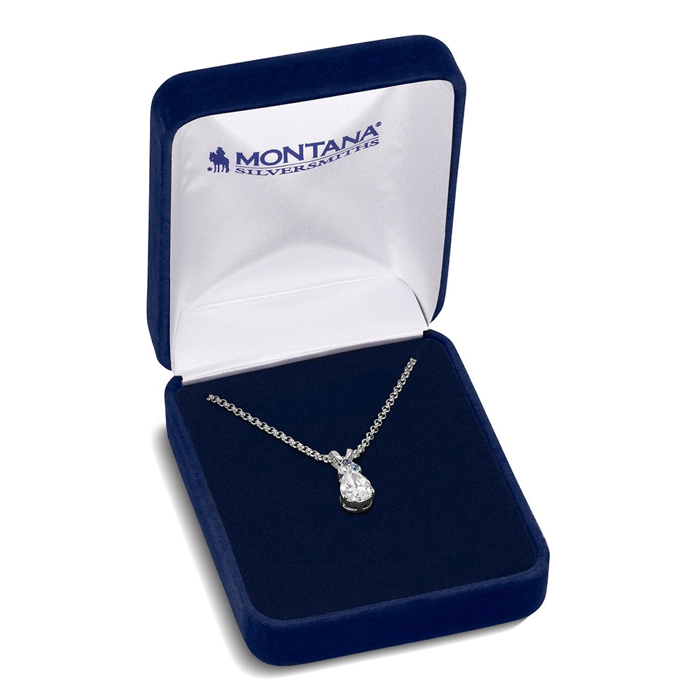 Bitterroot Teardrop Necklace