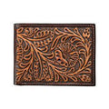 Nocona Mens Bifold Pass Case Style Wallet Brown