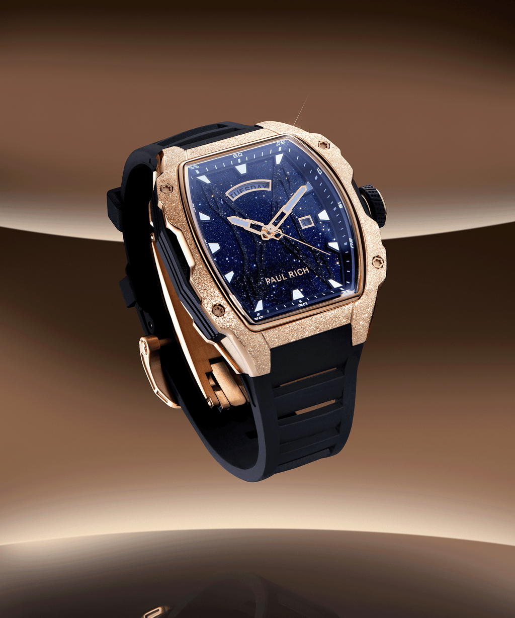 Astro Day & Date Eclipse Gold