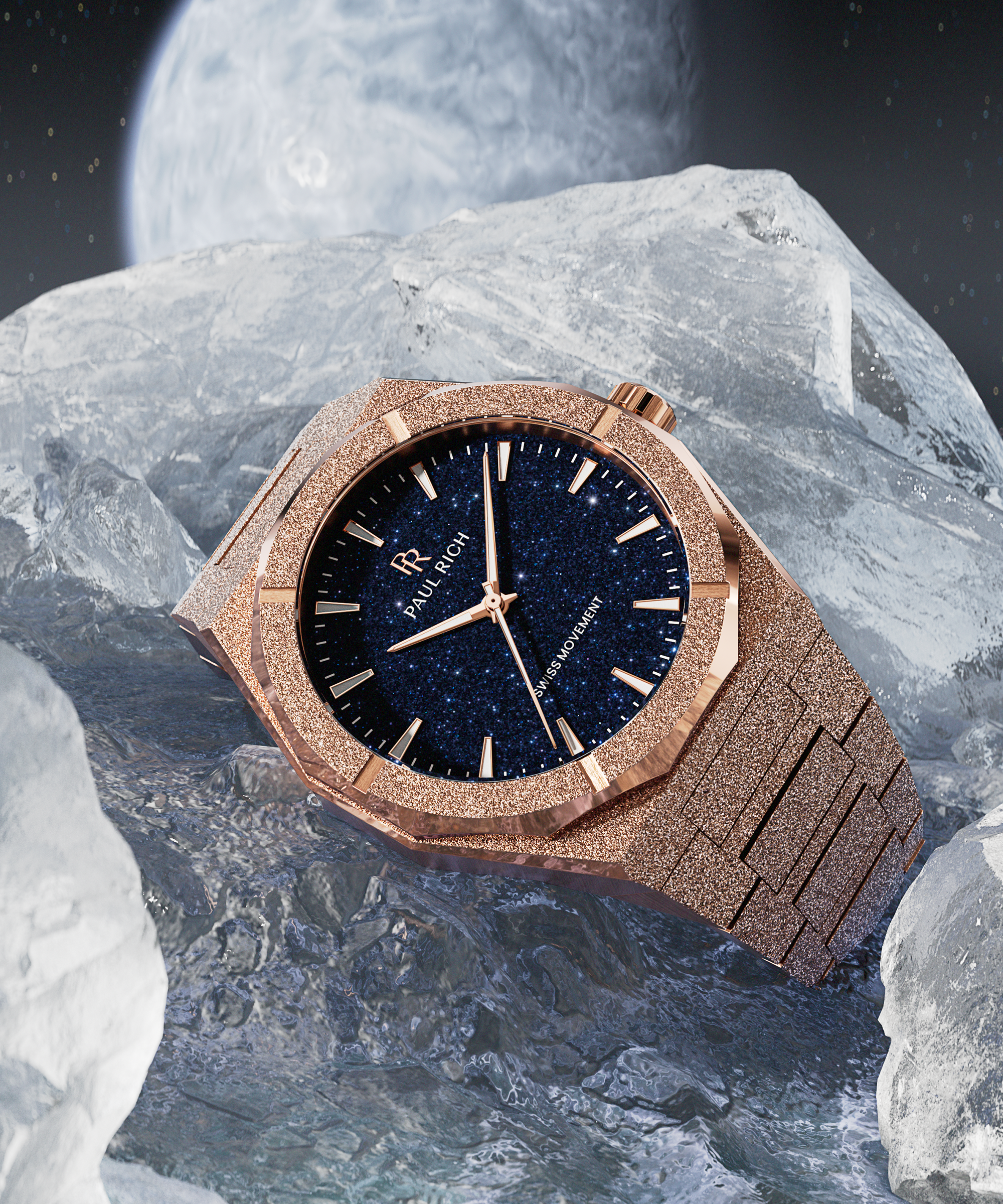 Frosted Star Dust II Rose Gold