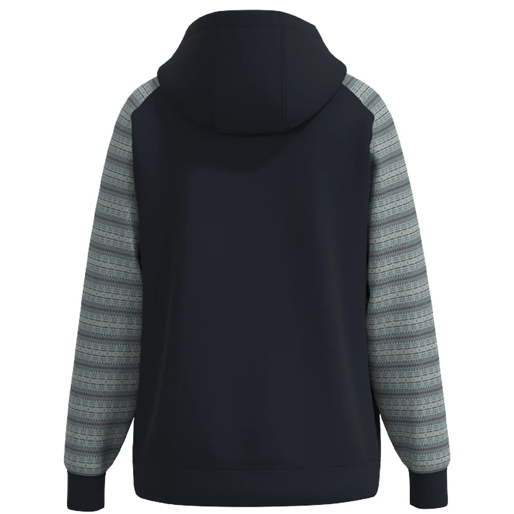Roughy Hoody Navy Blue w/Stipes