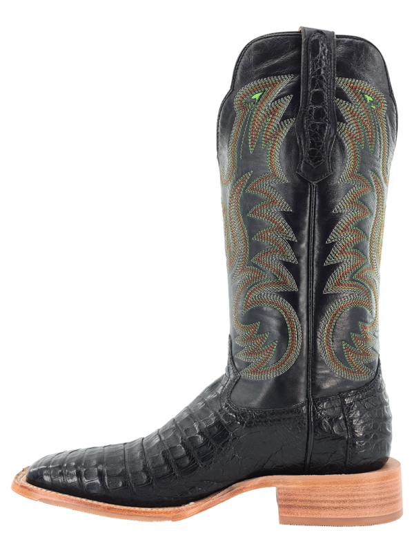 Men’s Caiman Belly Wide Square 13