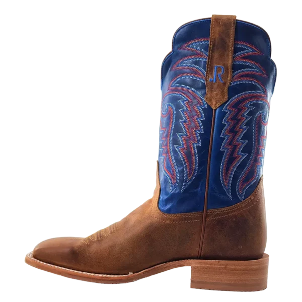 Electric Blue &Tan
