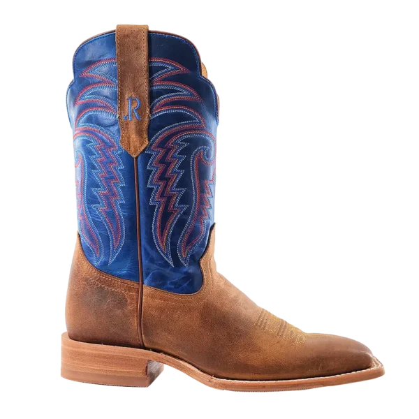 Electric Blue &Tan