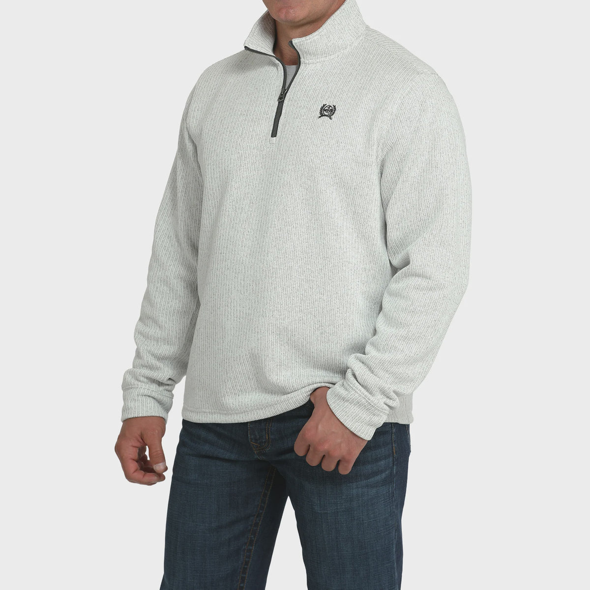CINCH 1/4 ZIP DRESS SWEATSHIRT