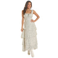 Microsuede Fringe Dress