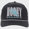 Wild Ride" Hat Black w/White & Blue Logo 2669T-BK