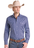Nacy Banker Stipe Button Long Sleeve