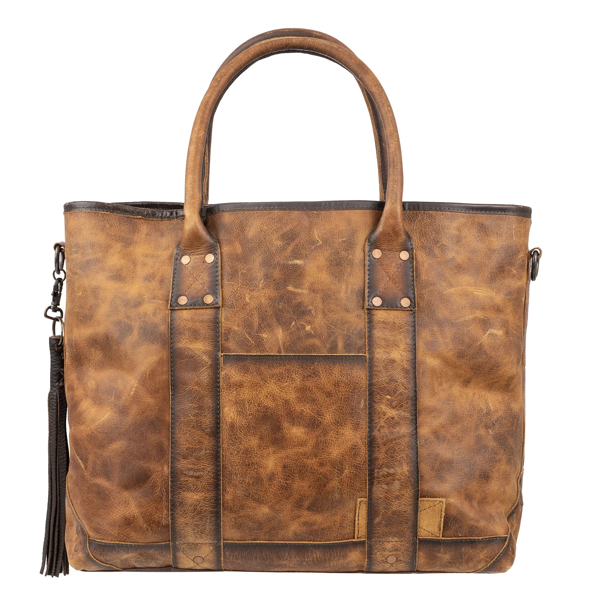 Guadalupe Cowhide All-In Tote