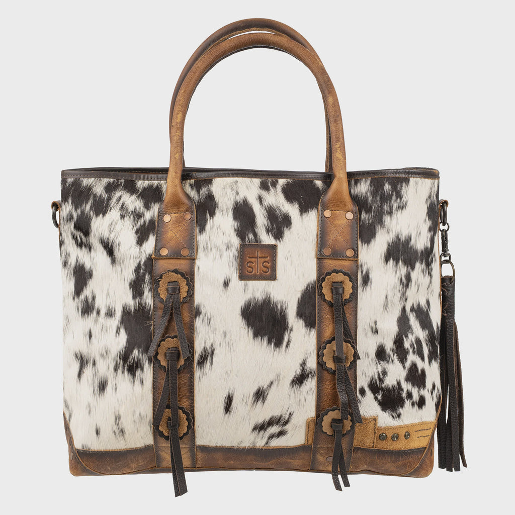 Guadalupe Cowhide All-In Tote
