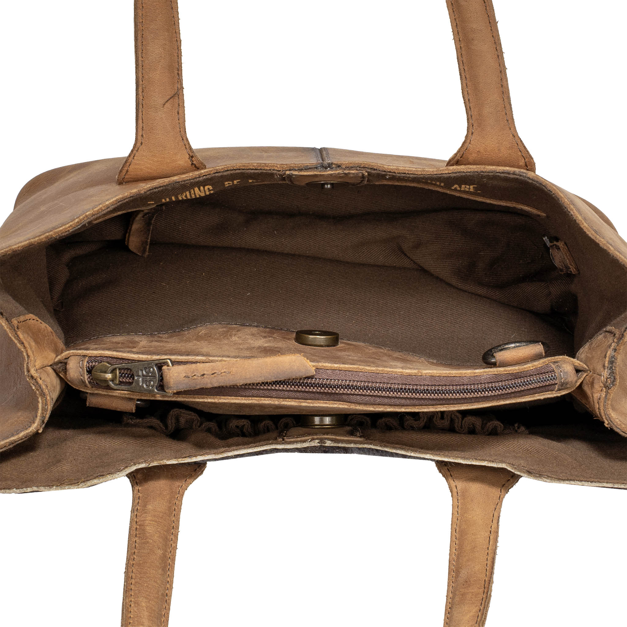 Cowhide Josie Satchel
