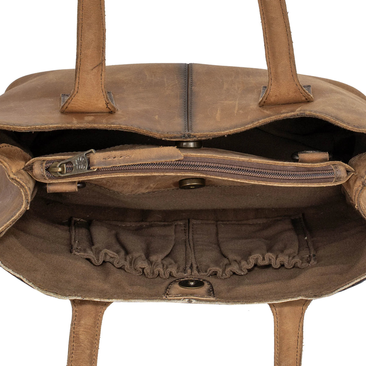 Cowhide Josie Satchel