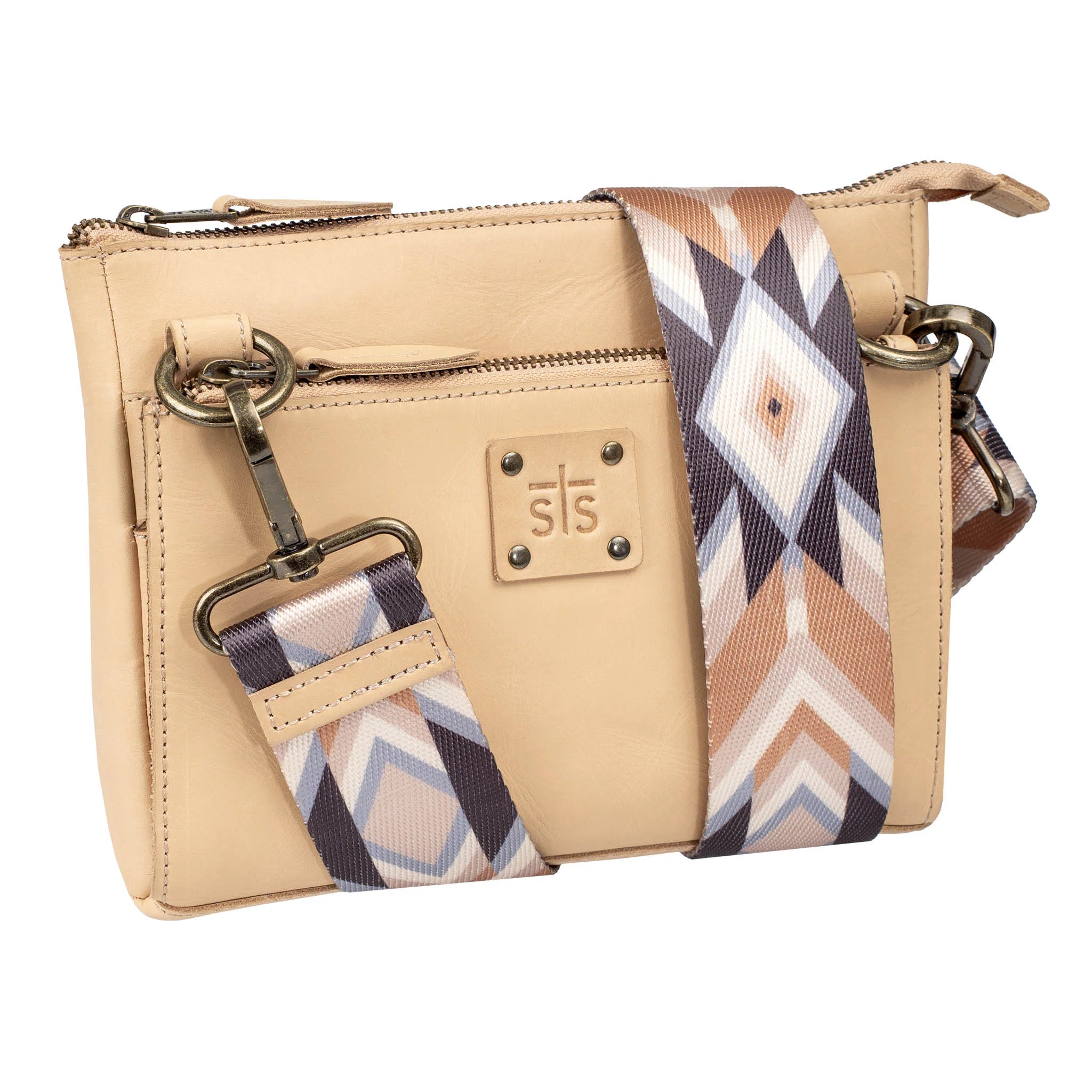 Basic Bliss Buckskin Lily Crossbody