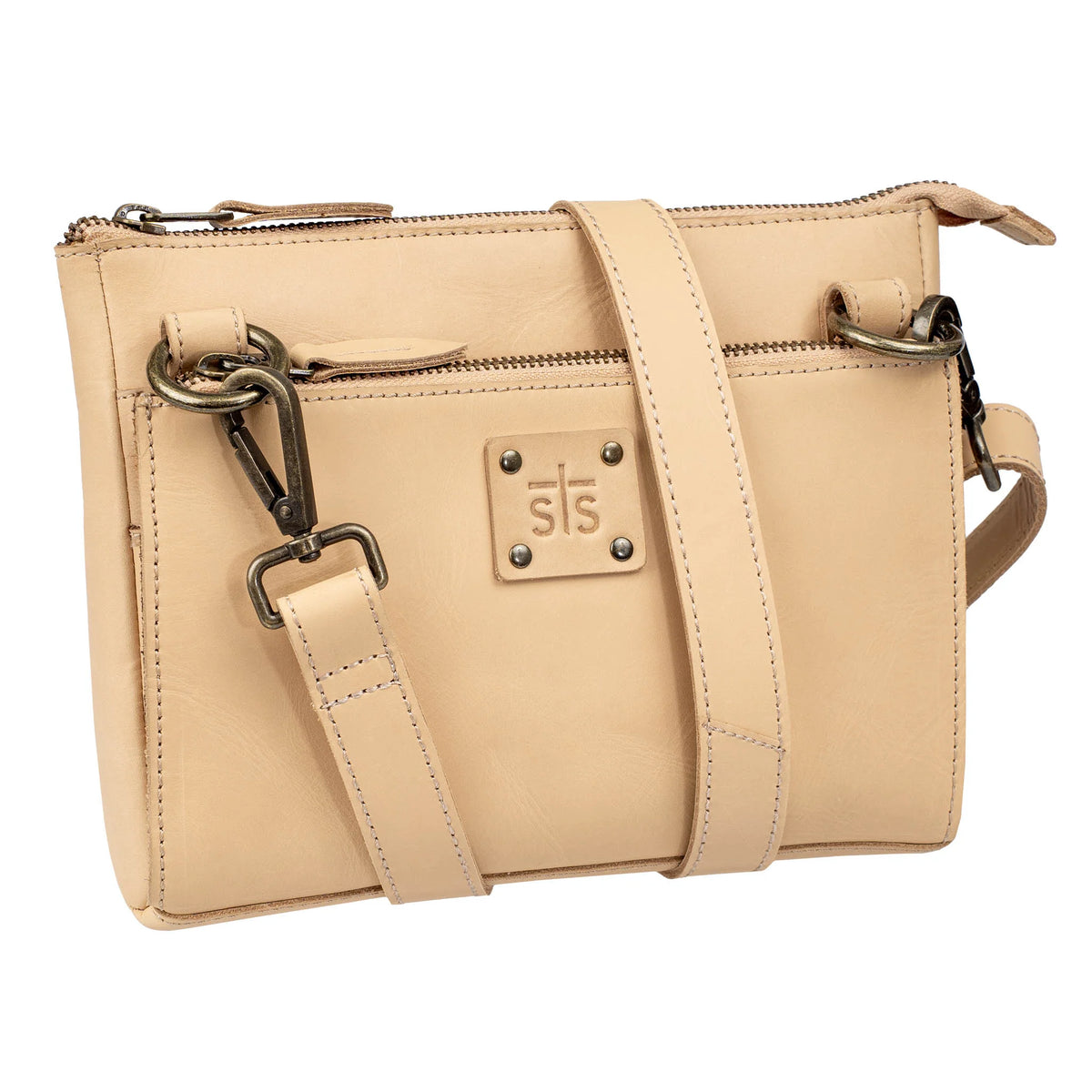 Basic Bliss Buckskin Lily Crossbody