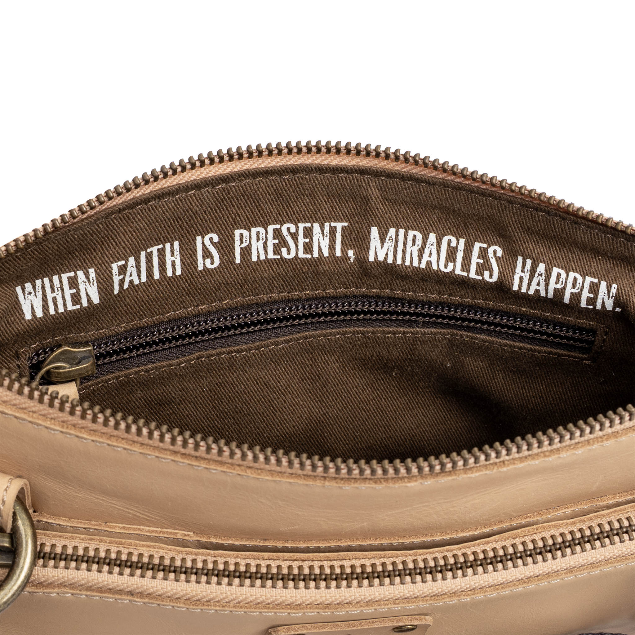 Basic Bliss Buckskin Lily Crossbody
