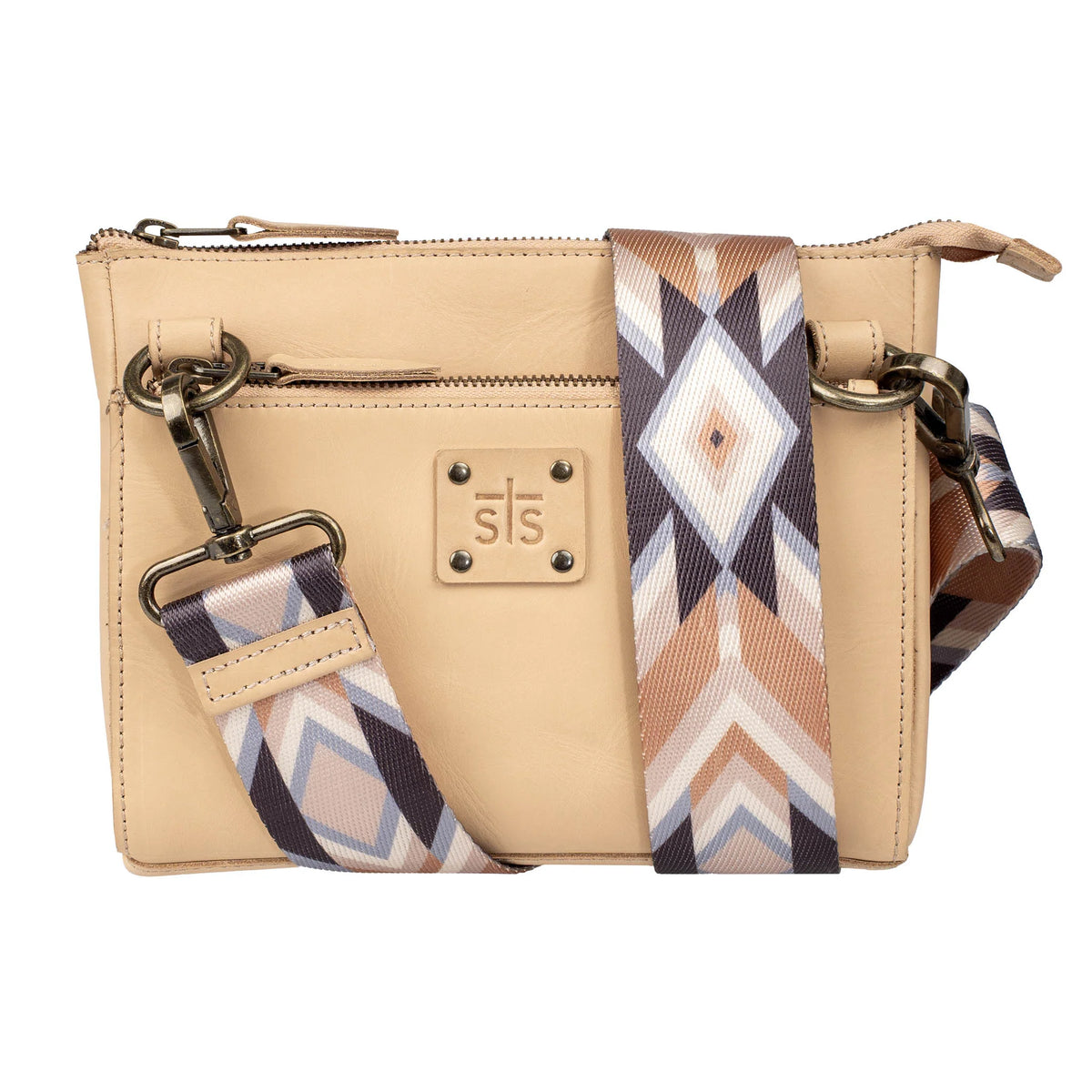 Basic Bliss Buckskin Lily Crossbody