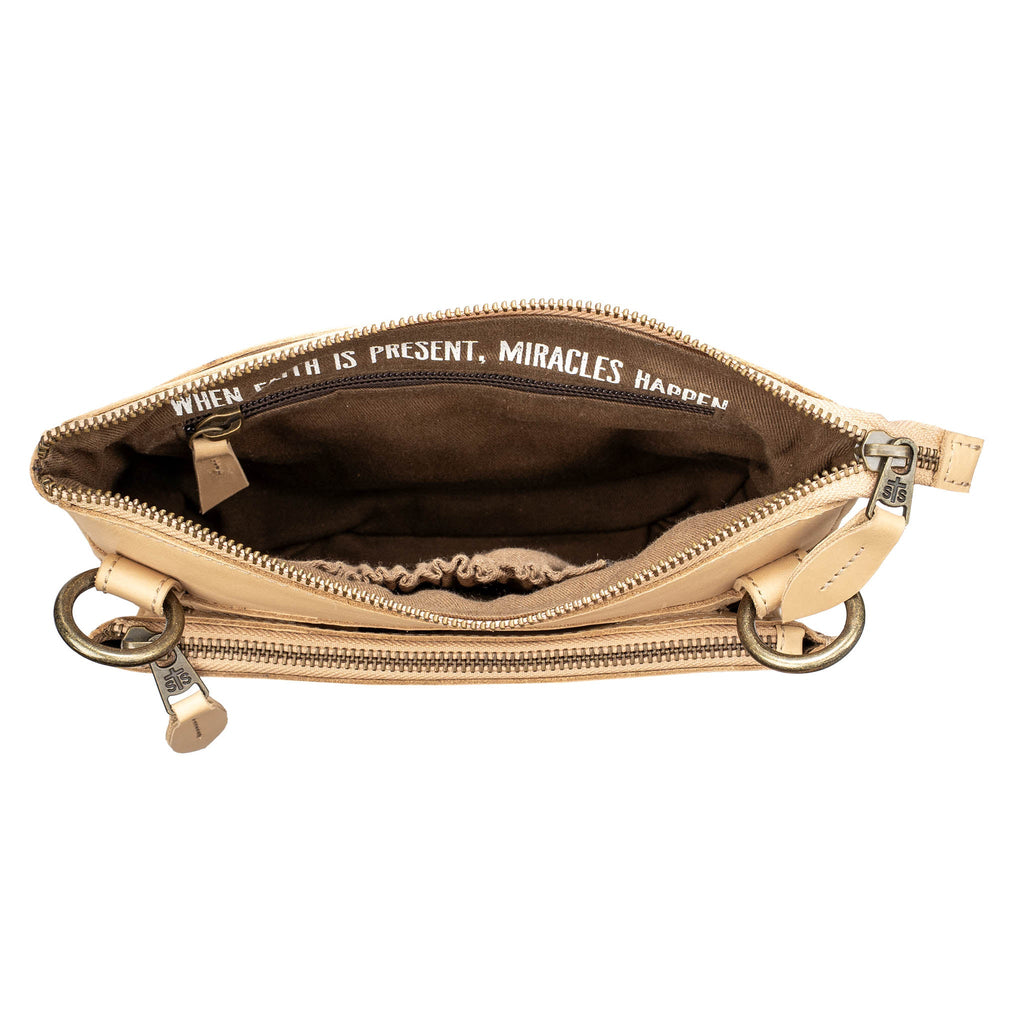 Basic Bliss Buckskin Lily Crossbody
