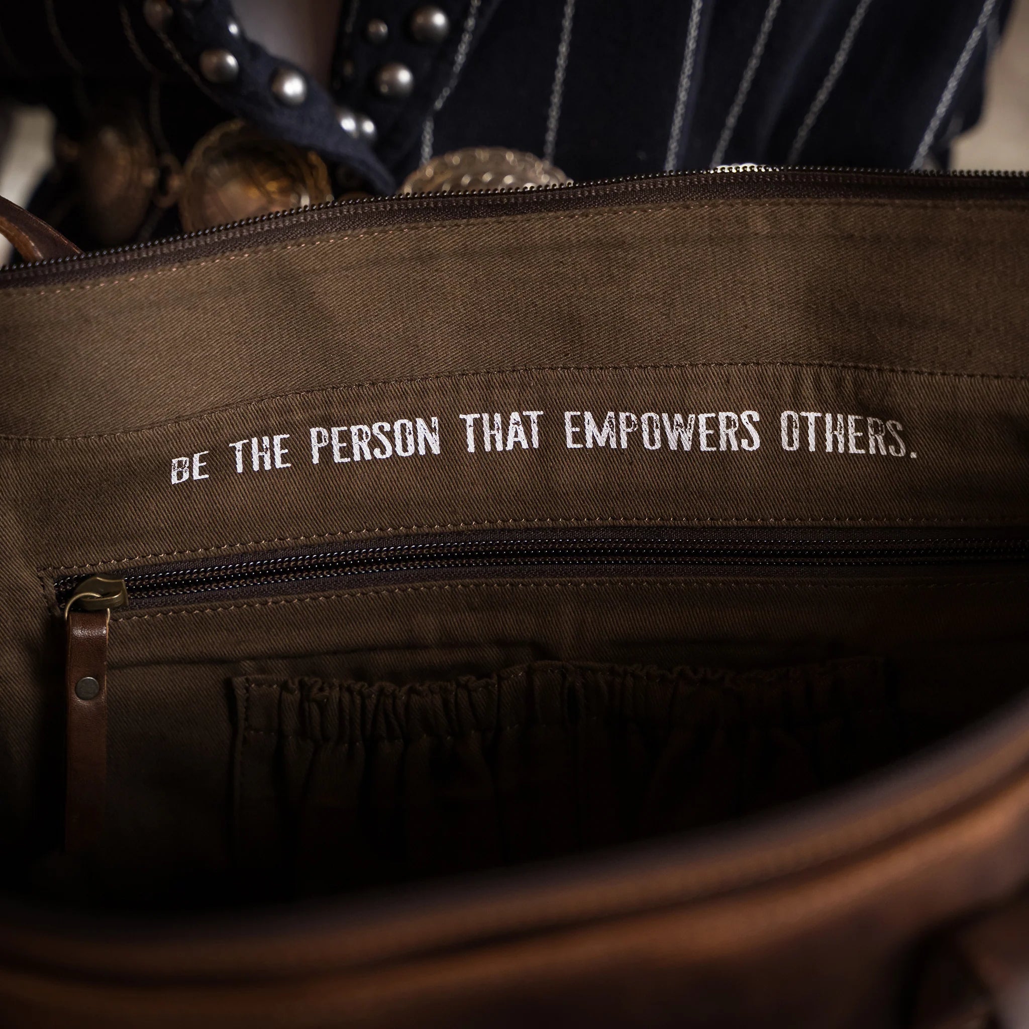 Bandera Chocolate Carry-All Tote