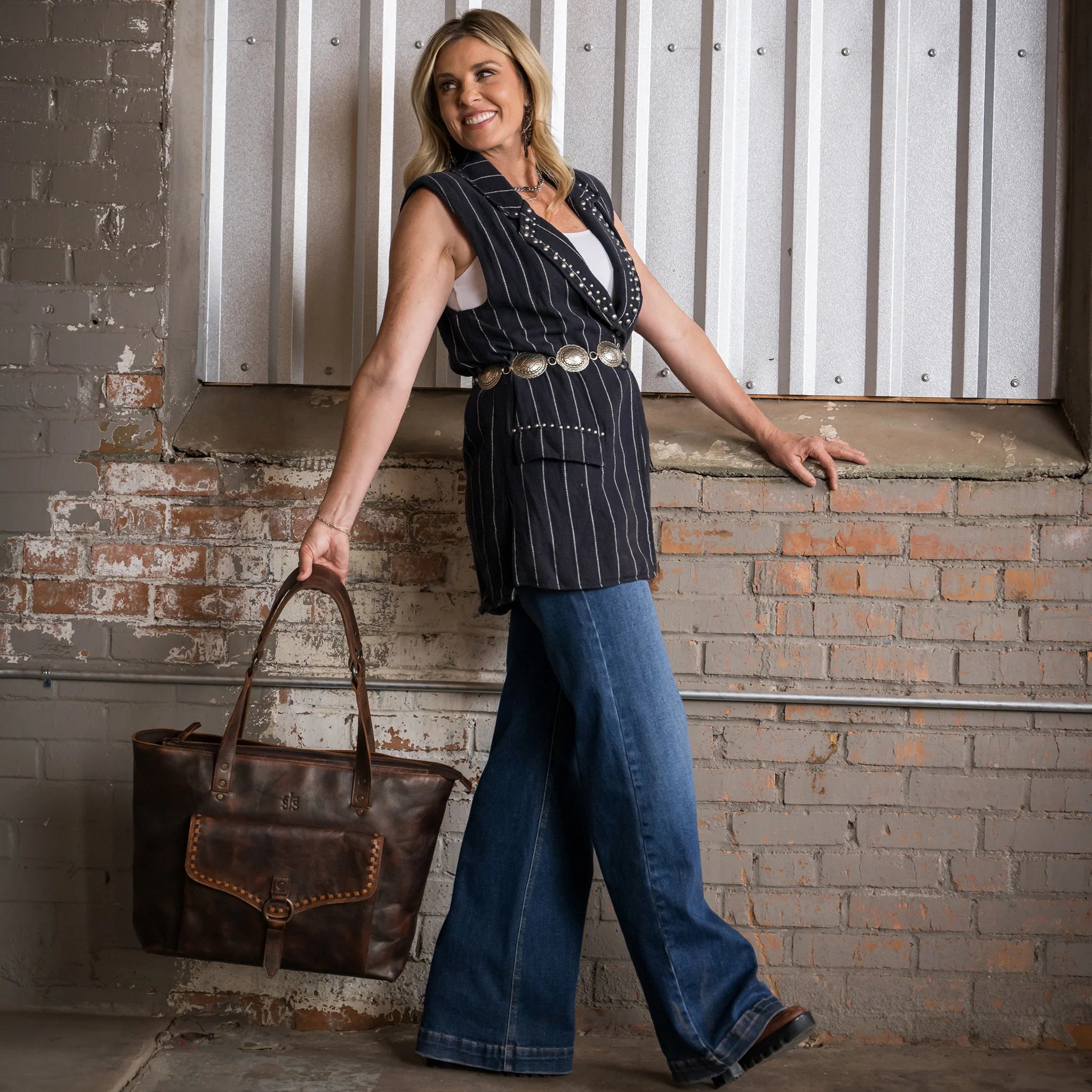 Bandera Chocolate Carry-All Tote