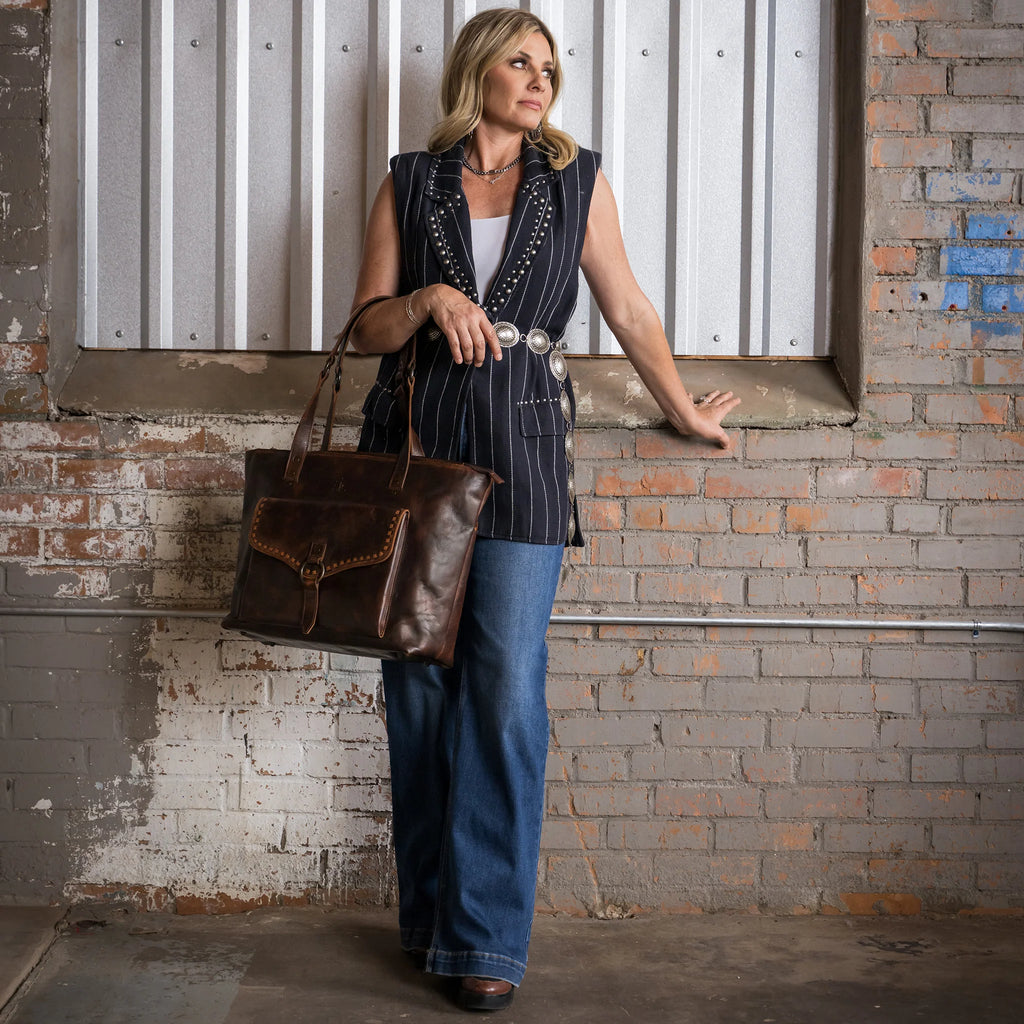 Bandera Chocolate Carry-All Tote