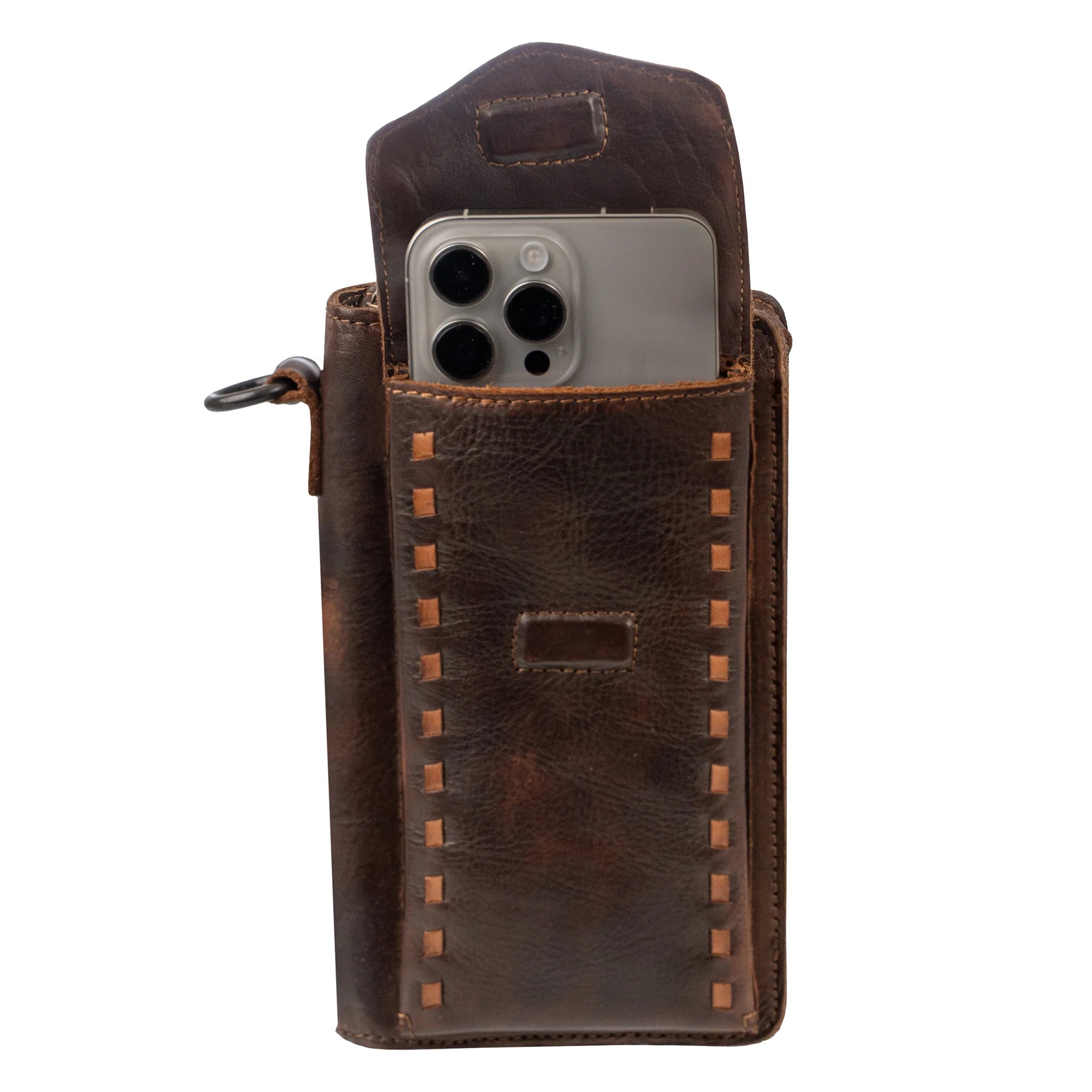 Bandera Chocolate Quickdraw Crossbody Wallet