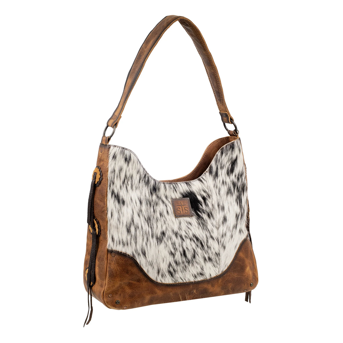 Guadalupe Cowhide Hobo Bag