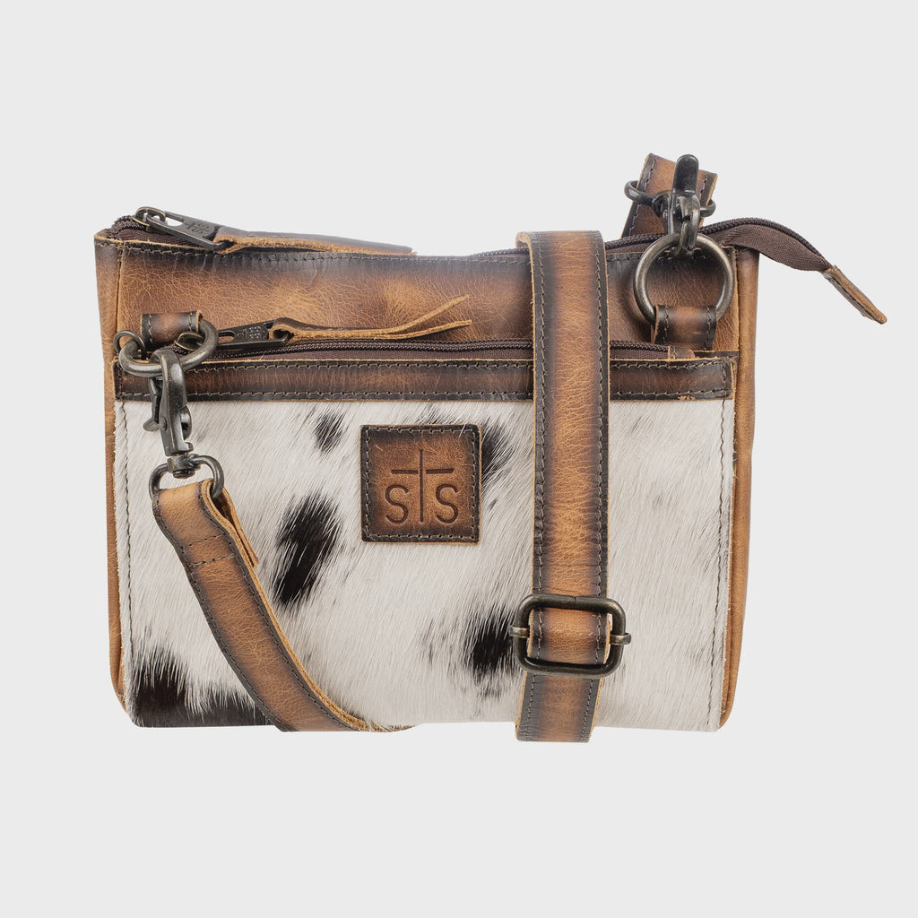 Guadalupe Cowhide Lily Crossbody