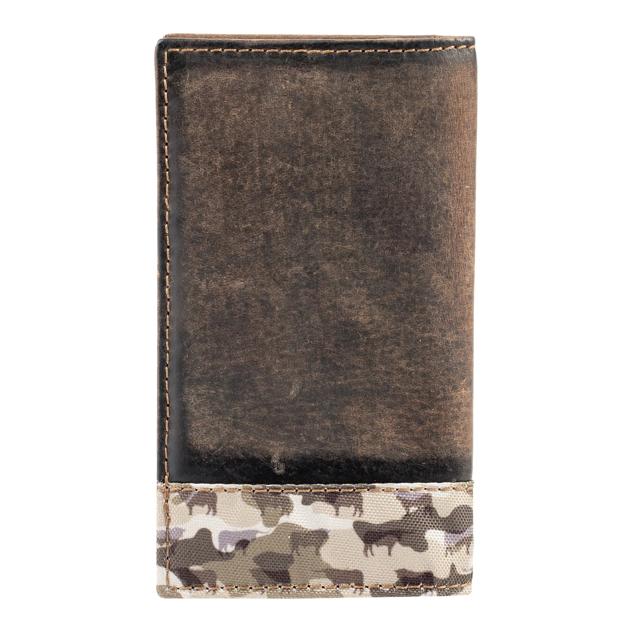 Bull Camo Long Bifold Wallet