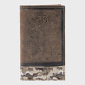 Bull Camo Long Bifold Wallet