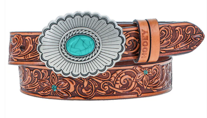 Hooey Kid's Medina Brown/Tan Floral