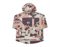 BURGANDY GREY HOODY
