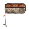 Angel Ranch Women's Spotted Calf Hair Wallet