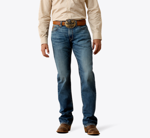 Ariat Mens M4 Relaxed Xavier Boot Cut Jeans