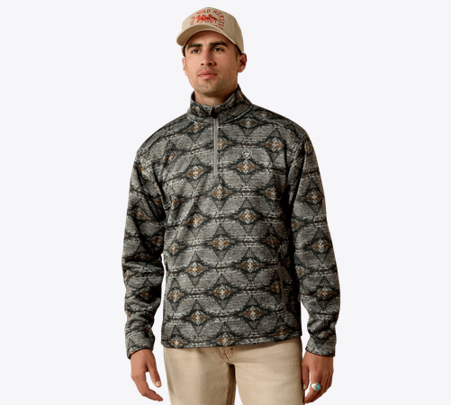 Mens Ariat Caldwell 1/4 Zip Sweater