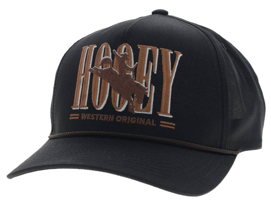 Wild Ride, Black 5-Panel Trucker