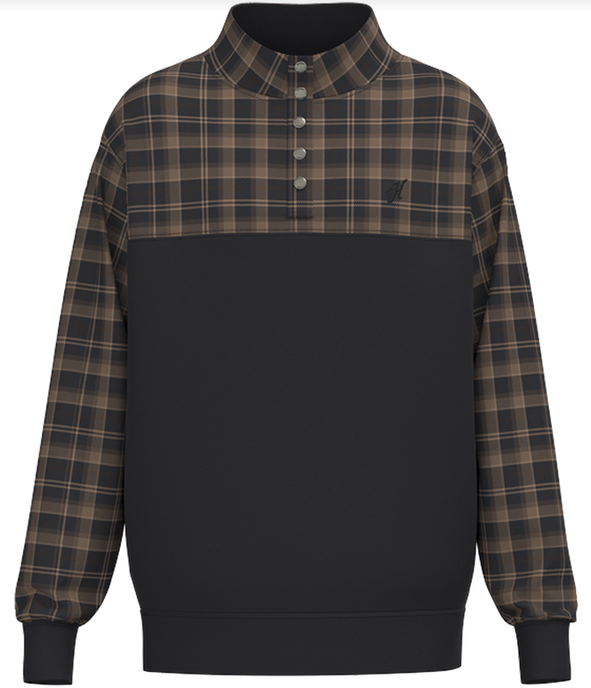 Stevie, Men's Black Pullover