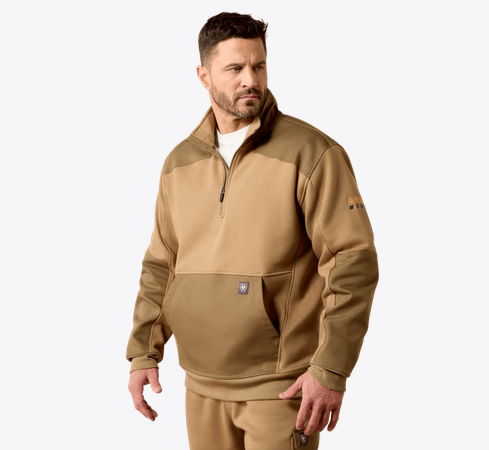 MNS Rebar Workman Duracanvas 1/4 Zip Sweatshirt