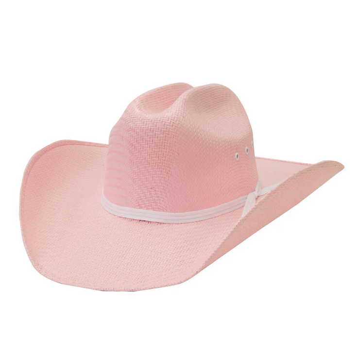 PINK STRAW HAT