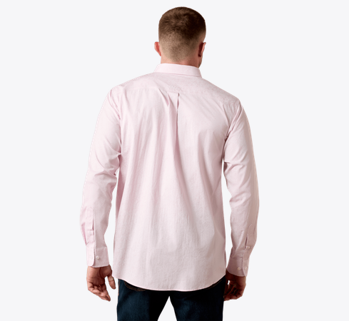 Mens Wrinkle Free Wyle Classic Fit Shirt