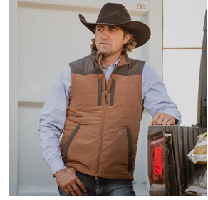 Men's Ogden Vest - Brown