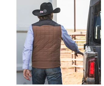 Men's Ogden Vest - Brown