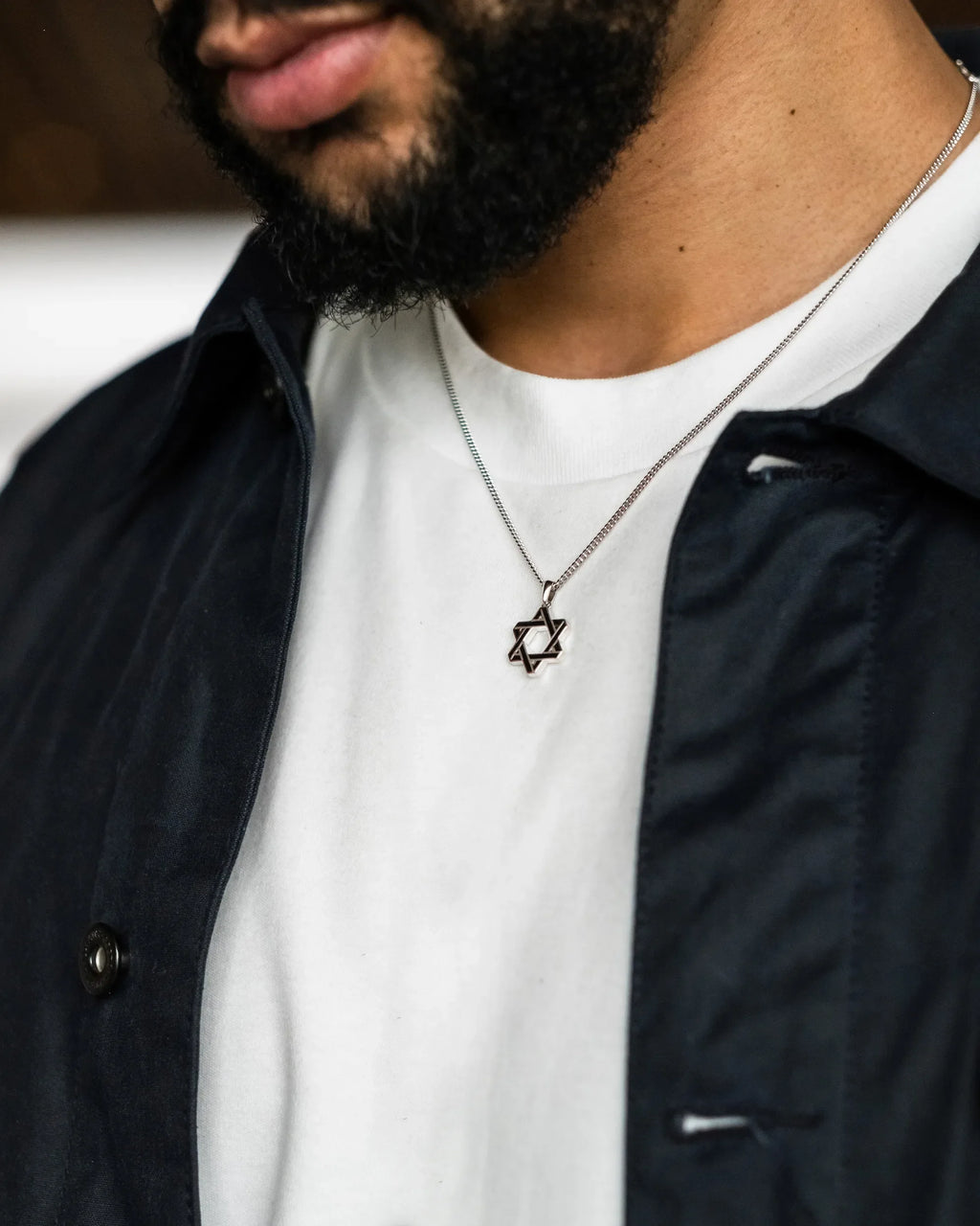 Star of David - Sterling Silver Set