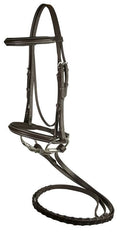 DaVinci Raised Pad Bridle/Lace Rein