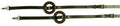 Gatsby Side Reins/Rubber Donut Horse 39-44 1/2in