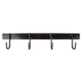 Gatsby 4Hook Tack Rack Black