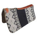 Tabelo Contour Wool Felt Saddle Pad Aztec