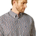 TEGAN CLASSIC FIT BLUE PRINT