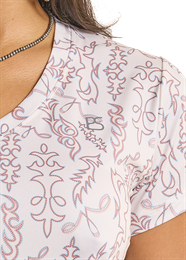Boot Stitch Print Tee