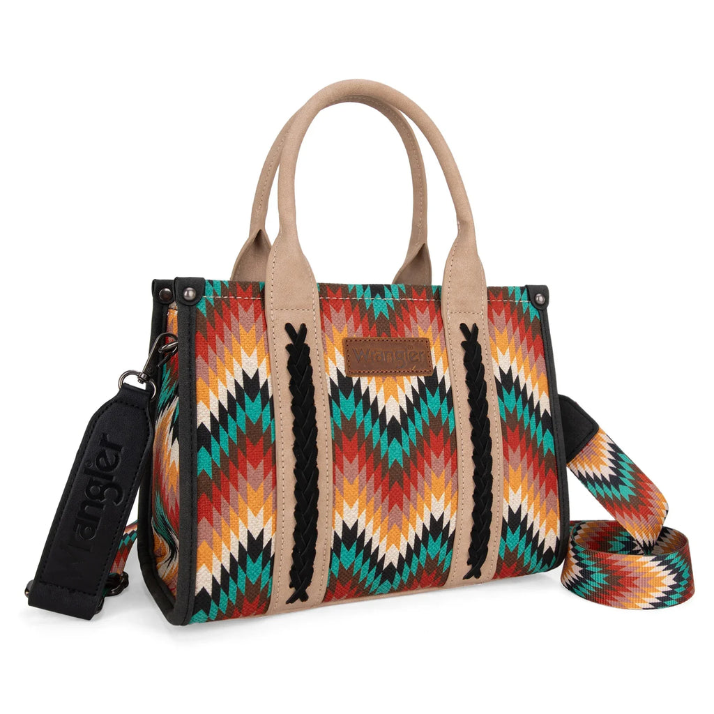 Women's Southwestern Small Canvas Tote